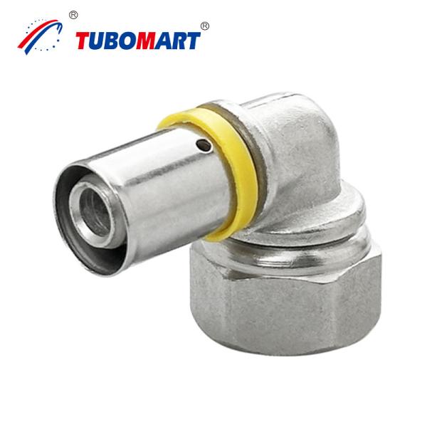 Brass Press Fit Fittings Plumbing Pex Connectors Corrosion Resistant