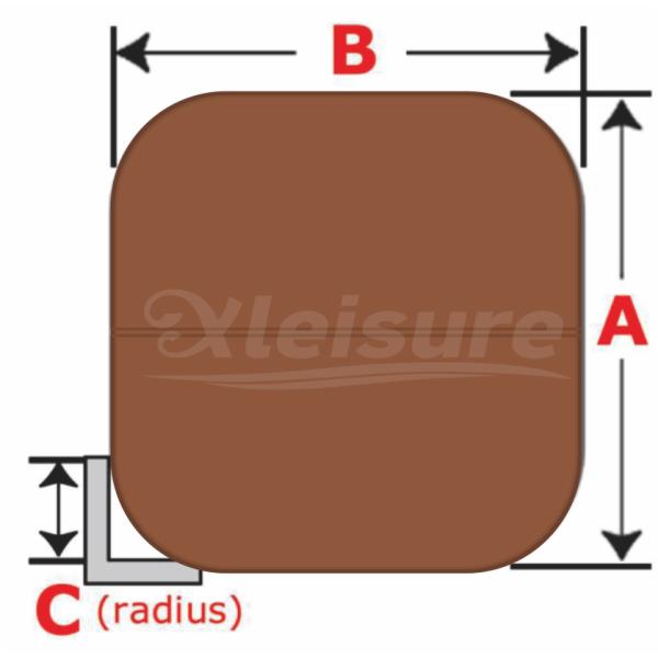 Протектор крышки спа джакузи сплава, устойчивое крышки спа Протекта УФ-