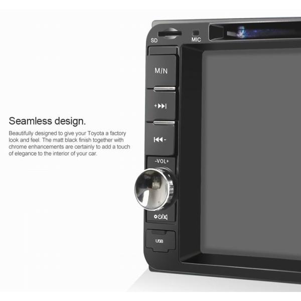 Ouchuangbo 7 inch car dvd gps radio stereo for Toyota universal support BT AUX USB swc