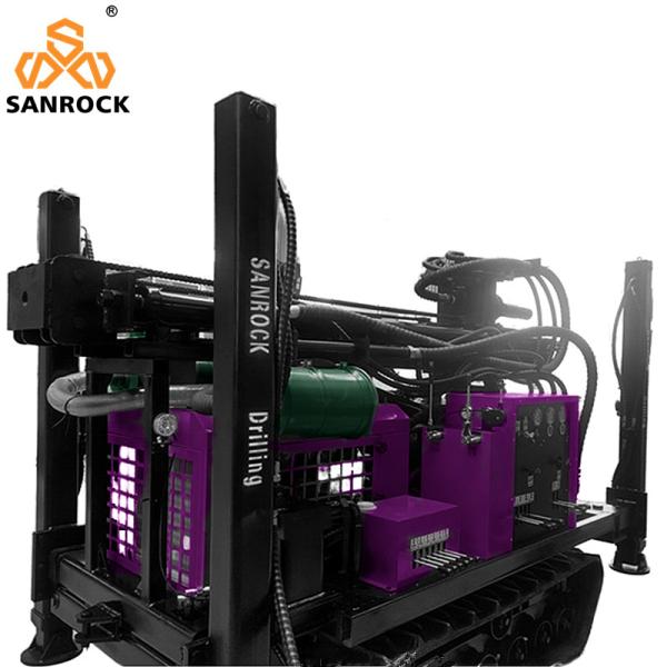 68KW Water Well Drilling Equipment for Deep Water Drilling at 2.5km/h Walking Speed
