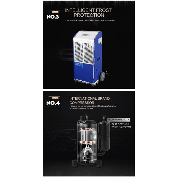 Parking Lot Use 120L/DAY 600m3 Air Dryer Dehumidifier