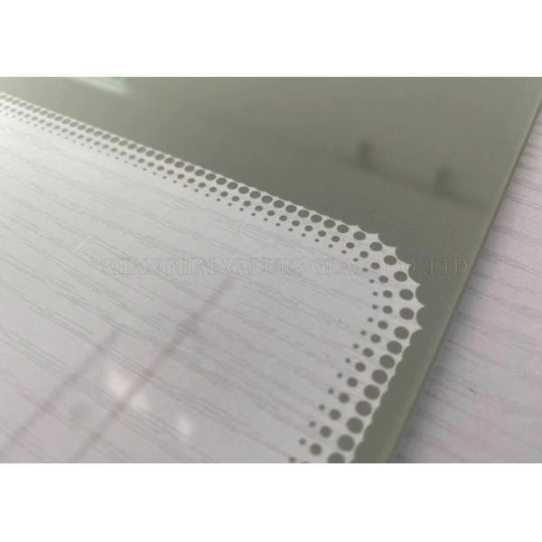 Жара усиливая плоский экран панелей 4mm кисловочный вытравленный закаленный стеклянный