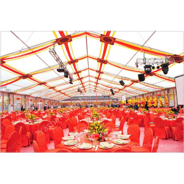 10m by 30m Outdoor Event Tent Marquee for Luxury Weddings Customized with Logos