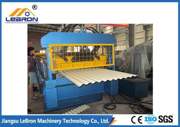 O poder principal 5.5KW corrugou o rolo de aço do painel que forma o material de aço do cortador do molde da máquina CR12