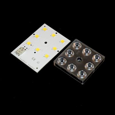 O módulo material de alumínio do diodo emissor de luz de Smd 5050 para a luz de rua personalizou o módulo do PWB