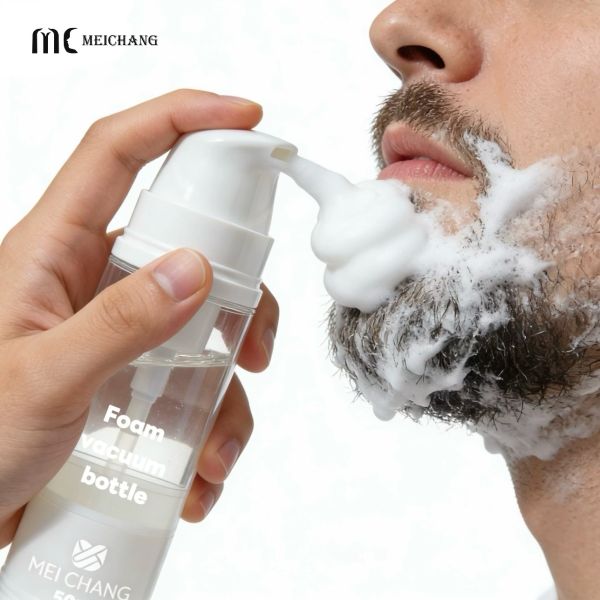 50ml/80ml/100ml Press & Foam Airless Bottle, Vacuum-Preserved Instant Lather（MC-248）