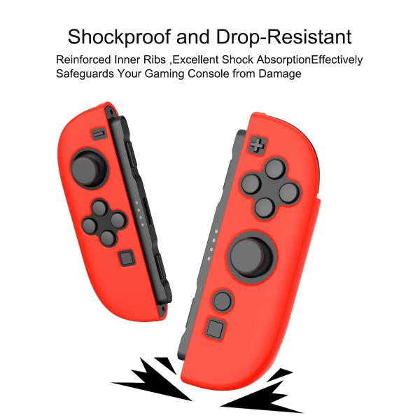 Ergonomic  Handle Silicone Protective Skin Cover Silicone Cover Shell for Nintendo Switch 2 Joycon Gaming Accessories