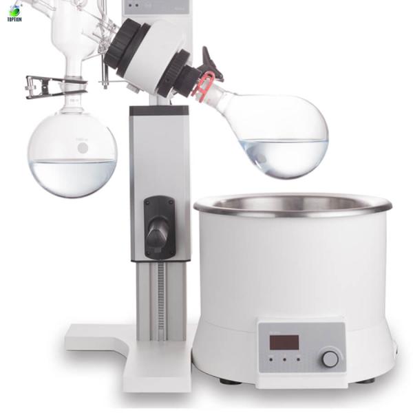 Alcohol Distillation Rotary Evaporator Stainless Steel 2L Rotovap