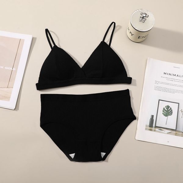 Women Cotton Underwear Set Multi Colors Wholesale of New Products Bra and Panty Set Cotton Women