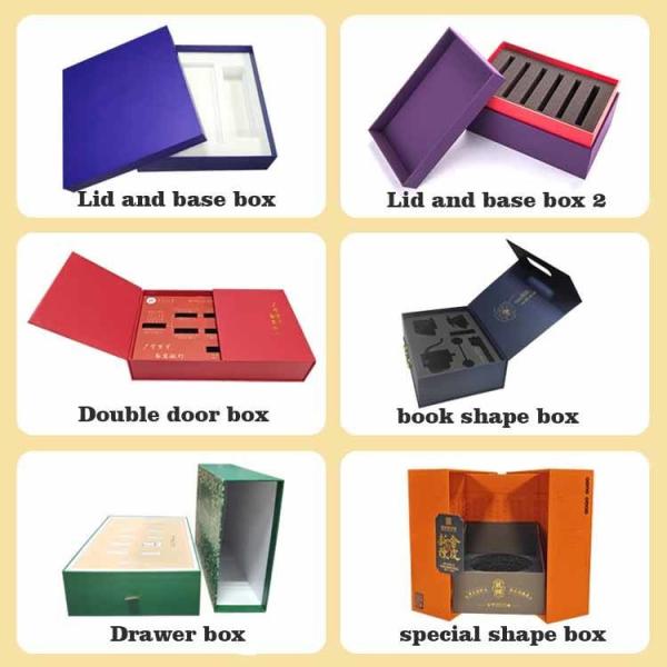 Paper Cardboard Rigid Gift Box Luxury Wine Bottle Packaging Box Sliding Drawer