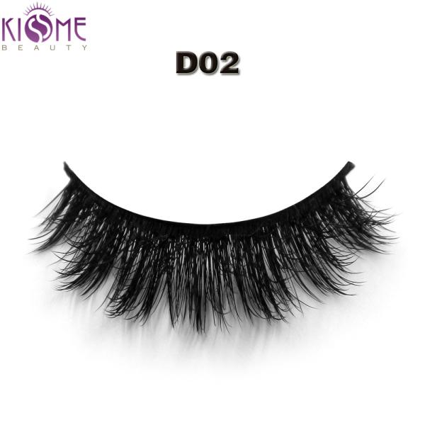 Luxury Volume 3D  Synthetic False Eyelashes Easy Wear For Party Makeup