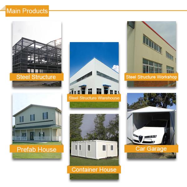 Конструкция современной Prefab рамки света Q235 Q345 стальная