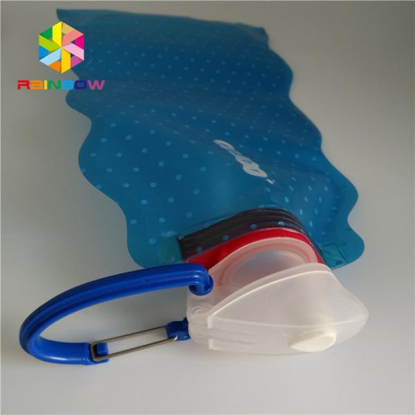 Custom Print Plastic Pouches Packaging Aluminum Foil Fruit Juice Drinking Pouch