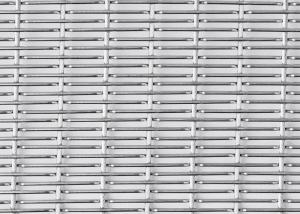 metal flexível de construção Mesh Antacid Smooth Surface do para-sol de 120m