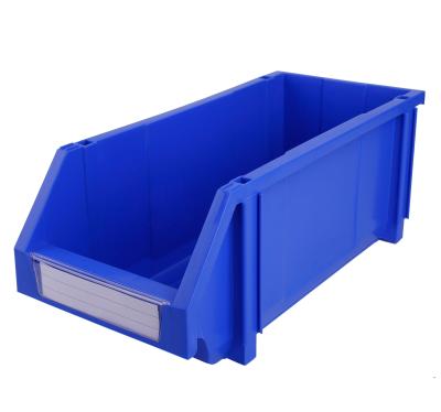 Warehouse Tool Picking Bins Solid Box Style Customized Color Plastic Storage Organizer