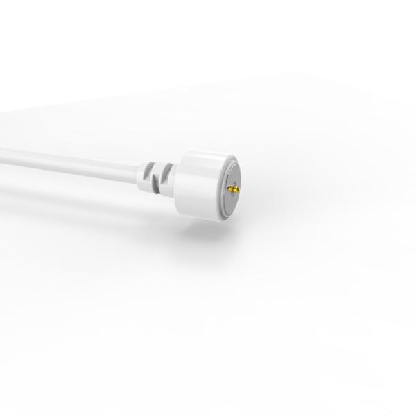  Custom dc magnetic power cable connector for medical equipment
