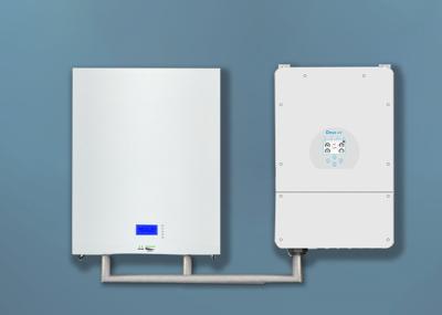 O armazenamento de energia Lifepo4 10kwh põe a parede das energias solares de baterias com inversor de Growatt