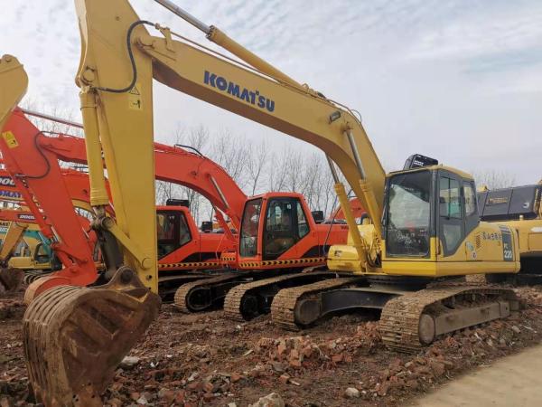 22T 3015mm PC220-7 Second Hand Komatsu Excavator