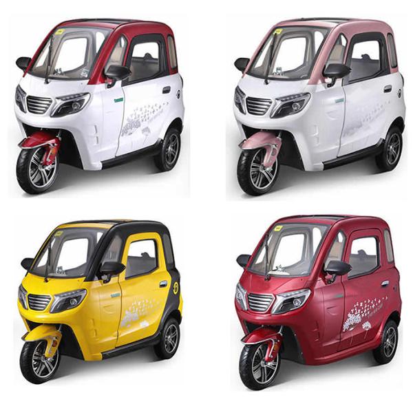 40 - 60km Enclosed Three Wheel Electric Trike