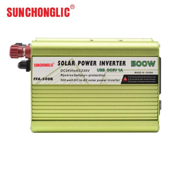500va Modified Sine Wave Inverter With USB 5V 1A 24V DC Output AC 220V