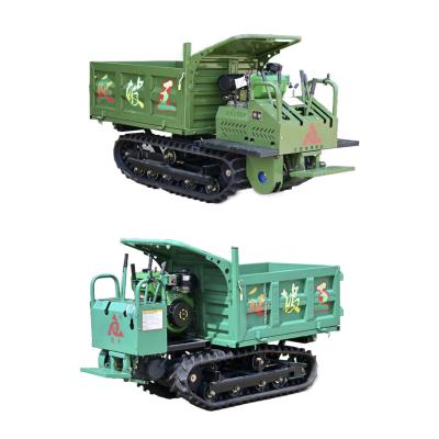 1 tonelada de cargas úteis Mini-Crawler Dumper Light Duty para transporte de minas