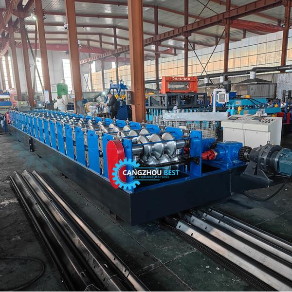 Стальная толщина 4 мм Железо быстрое изменение 2&3 волны столкновения барьер ролл Формирующая машина