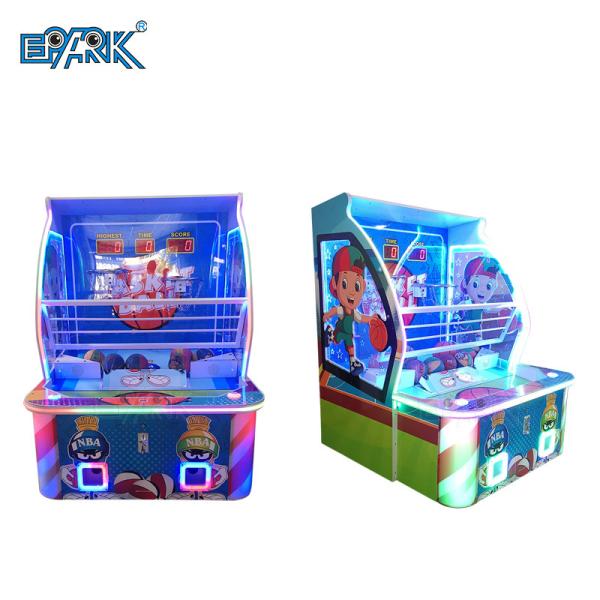 Basketball Shooting Arcade Ticket Game Machine Wooden Metal Material