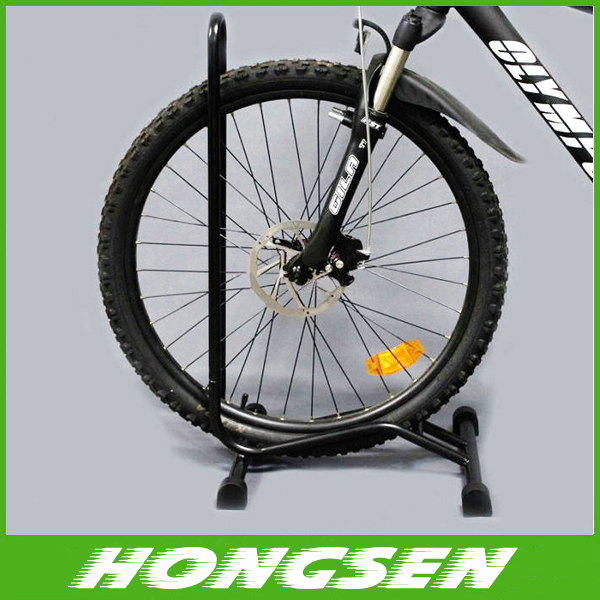 Adjustable bike floor parking rack storage stand bicycle for bike 24''-28''