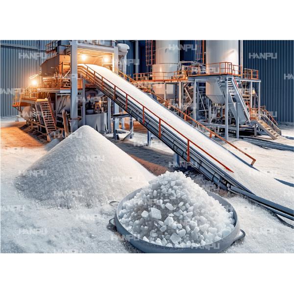 Линия производства соли 380V/50HZ Послепродажное обслуживание для зарубежных покупателей