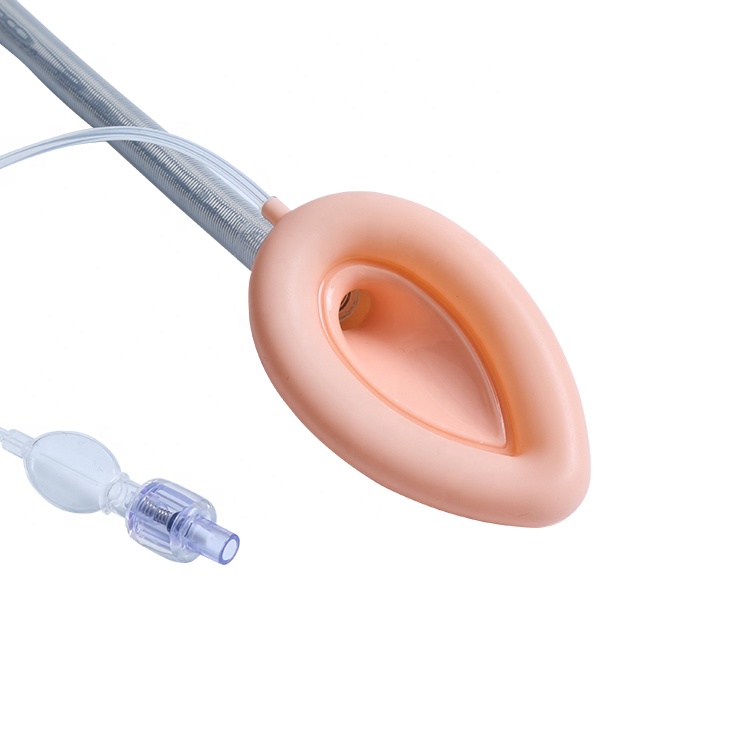 Усиленная наркотизация трубки Lma авиалинии маски Intubating силикона Laryngeal