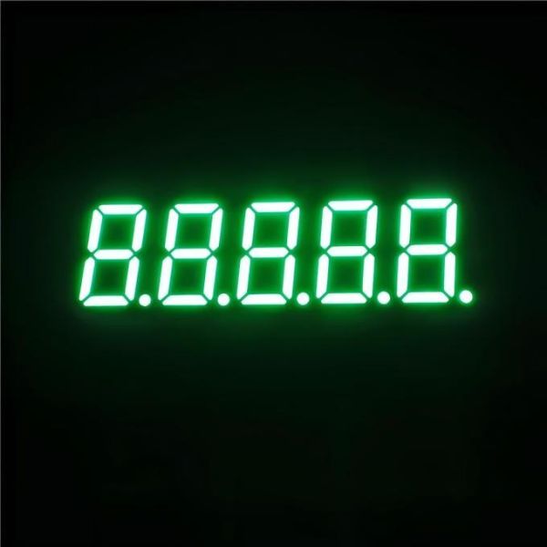 0.50 Inch 5 digit LED Seven Segment Display
