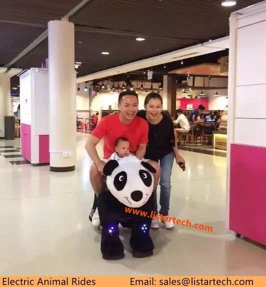 Motorized Animal Electric Rechargeable Ride-on Animal Rides for Mall & Them Park