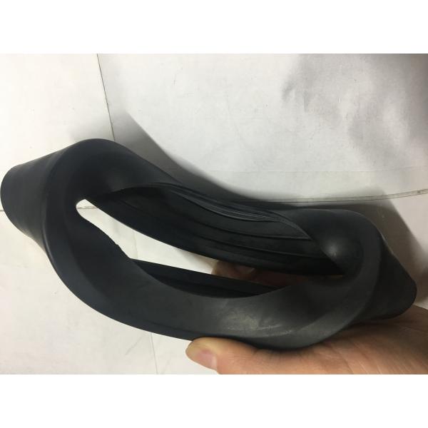 Round Black Durable Toilet Tank Fittings Rubber Gasket 30-90 Shore Hardness