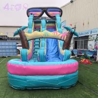 Géant 9x3m toboggan gonflable Taille personnalisée toboggan gonflable en PVC pour enfants et adultes