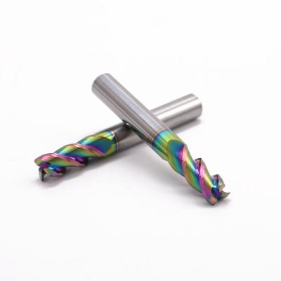 Right Hand Carbide End Milling Cutters With AlTiN Coating From Drow