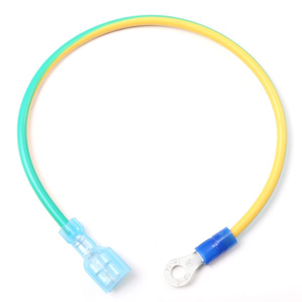 16AWG Earth Ground Wiring Harness 6.3mm Female Terminal to M4 Ring