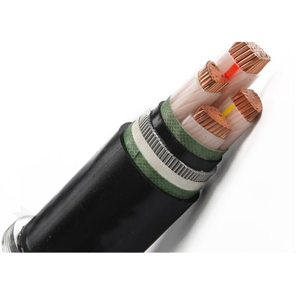 Noyau multi 0,6/1 kilovolt de XLPE LSZH de bande en acier de câble blindée