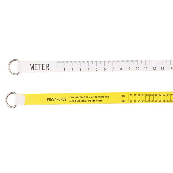 Wintape Plastic Animal Husbandry Measuring Tool Durable Cattle Measuring Band Made Of Fiber-Glass Heart Girth Measurer