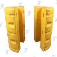 Sistema de protección estructural material de la maquinaria de los protectores de la columna de elástico