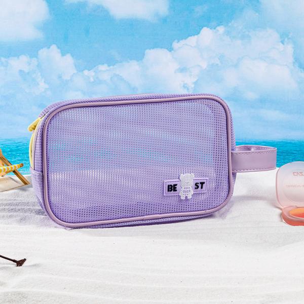 Polyester Mesh Beach Bag for Business Trips and Holidays The Perfect Travel Accessory