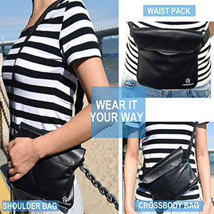 Waterproof Dry Bags Set, Dry Bag with 2 Zip Lock Seals & Detachable Shoulder Strap, Waist Pouch & Phone Case