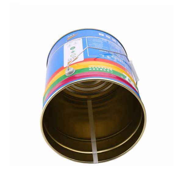 Customizable Metal Special Water Based Paint Bucket 1L-40L for Interior Painting