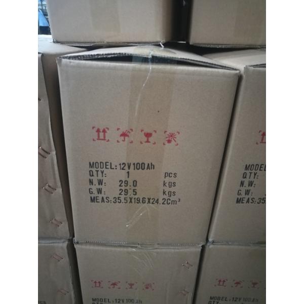 Agm Sealed Rechargeable Lead Acid Battery , Small Solar Storage Batteries