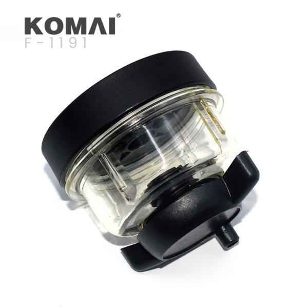 Filtro de combustível diesel Komai Filtro de combustível Bowl SN40785 Filtro Cup Para DZ115391 RE551507 BF46156