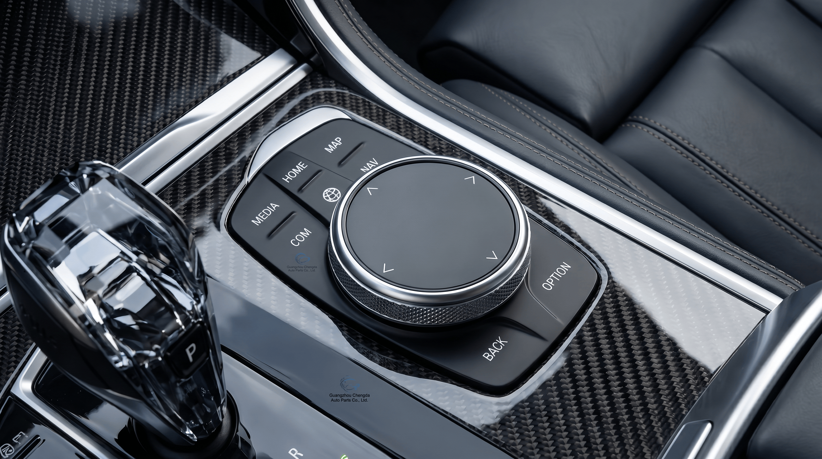 High Durability for BMW G20 G21 G23 3 4 Series Control Knob Car Center Console Mouse Mouse Multi-function Controller, Gear Knob