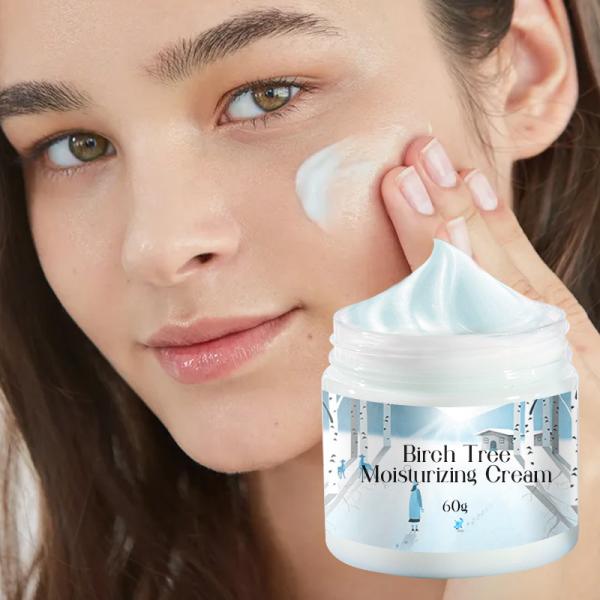 Creme facial ácido hialurónico do creme hidratante orgânico para todos os tipos 50ml da pele