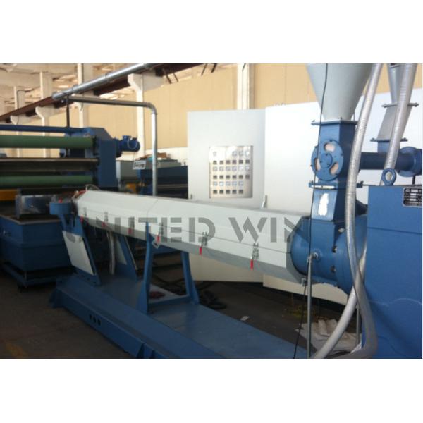 Машины штранг-прессования ленты рафии PP HDPE фильм пластиковой плоский протягивая линию