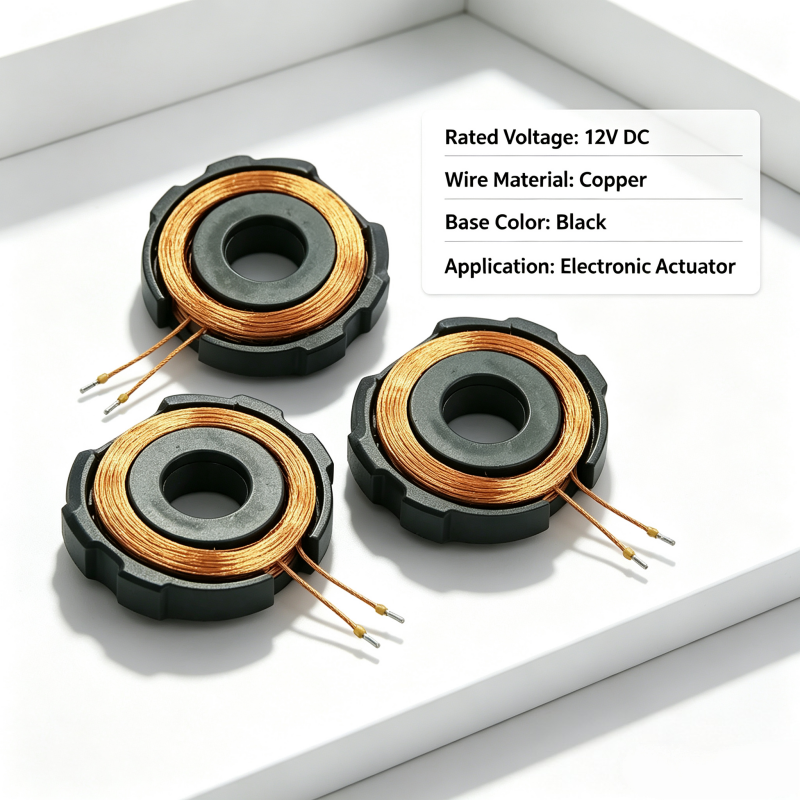 Customized Strong Magnetic 6.5uh Inductance Wireless Charging Coil for Smart Watch Iwatch3/4/5