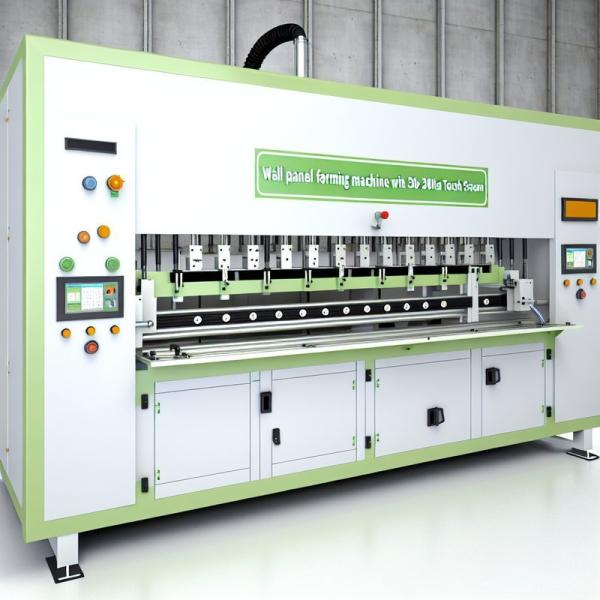 Wall Panel Forming Machine with Delta Touch Screen , 380V 50Hz