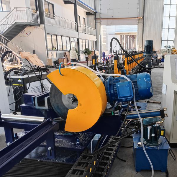 Automatic Change Size Laser Welding Pipe Making Roll Forming Machine Manufacture